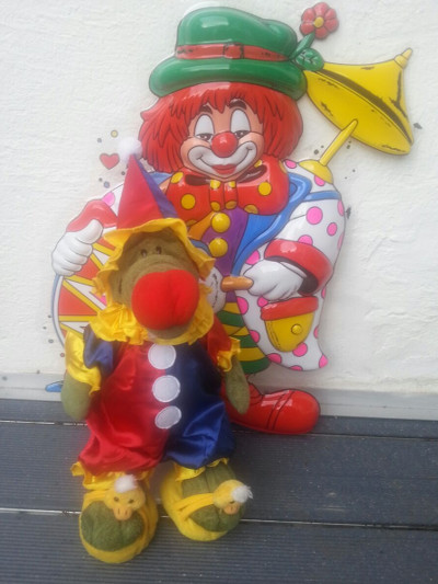 Fritzel als Clown